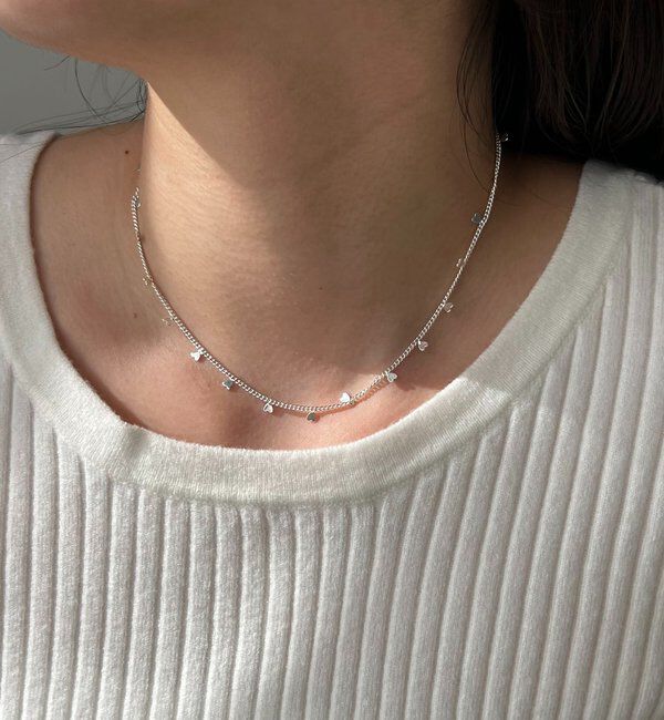 メンズファッションなら|【カプリシュ レマージュ/CAPRICIEUX LE'MAGE】 〈GOLDY/ゴールディ〉ミニハートショートネックレス