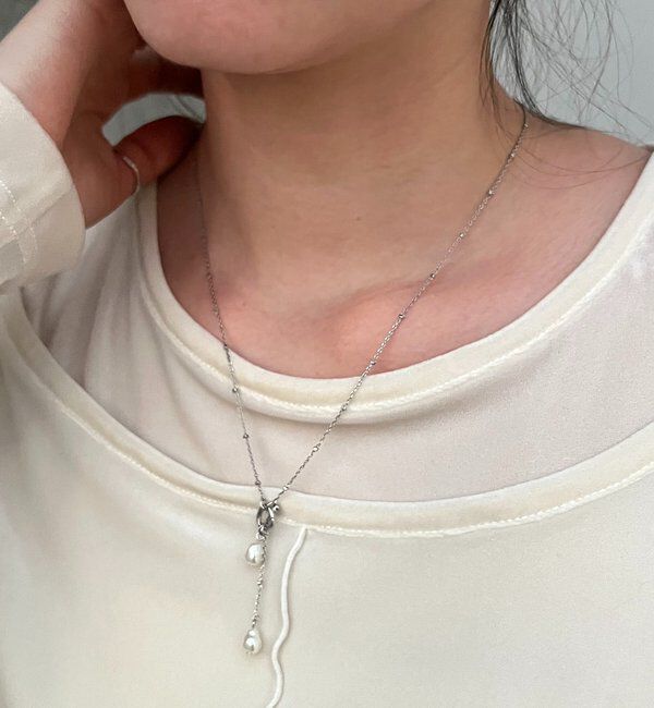 メンズファッションの一押し|【カプリシュ レマージュ/CAPRICIEUX LE'MAGE】 〈GOLDY/ゴールディ〉マンテルパールネックレス