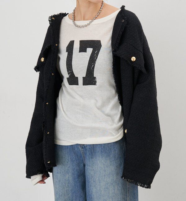 モテ系メンズファッション|【シーナリー/SHENERY】 【26SS予約】ナンバリングロンT