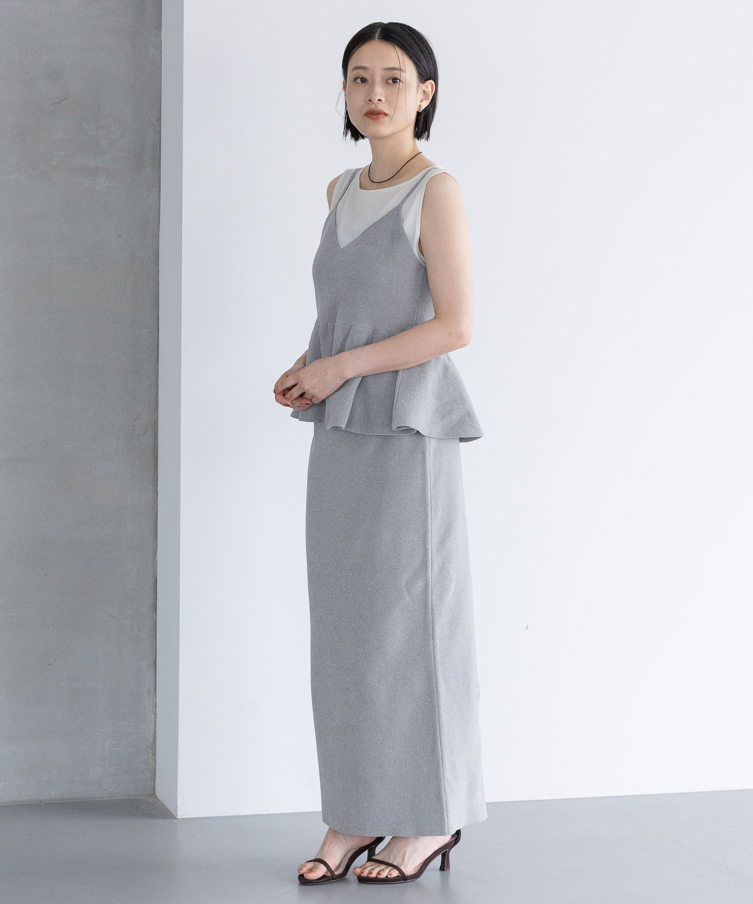 【アパートバイ/A part by】 モールニットセットアップ