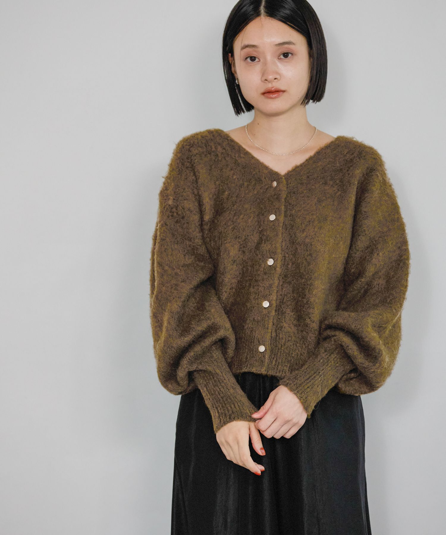 SHIPS別注】assiette:〈手洗い可能〉レース 2WAY カーディガン（SHIPS