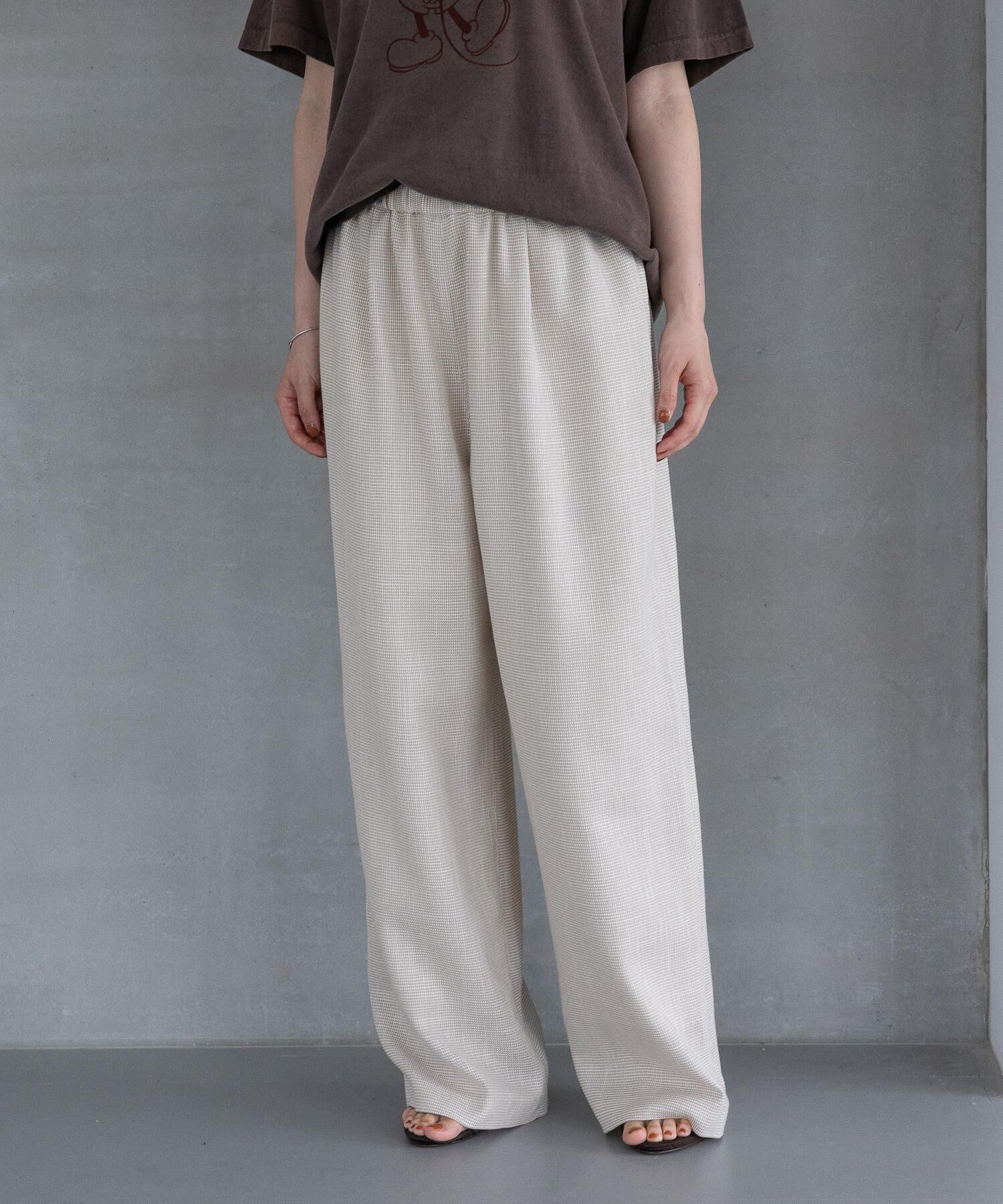 【アパートバイ/A part by】 ツイーディーカラミパンツ