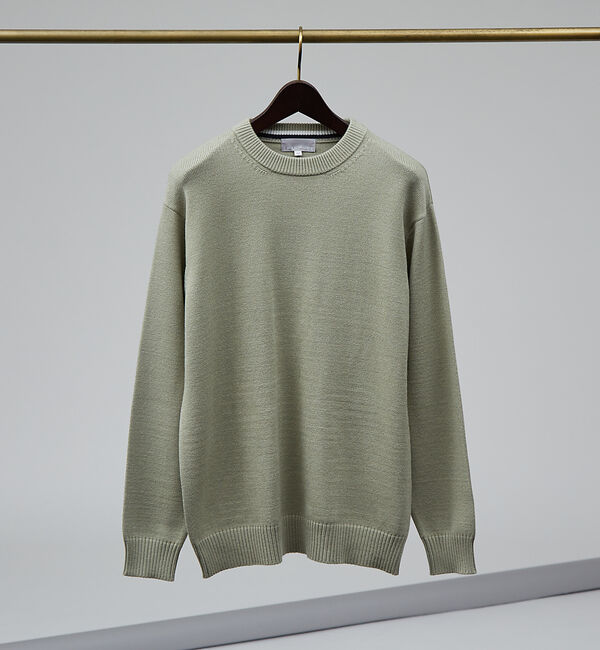 【アバハウス/ABAHOUSE】 【カシミアタッチ】プルオーバー クルーネックニット