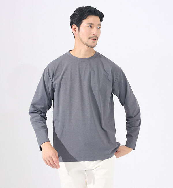 【アバハウス/ABAHOUSE】 【速乾 / DRY MAX】長袖Tシャツ