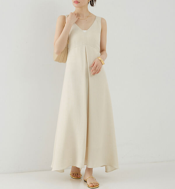 【ルージュ・ヴィフ　ラクレ/Rouge vif la cle】 リニーライトメッシュワンピース