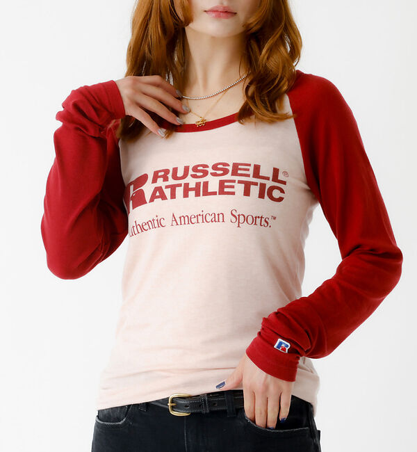 メンズファッションの一押し|【ルージュ・ヴィフ　ラクレ/Rouge vif la cle】 【RUSSELL ATHLETIC/ラッセル アスレチック】ラグランスリーブ/ロ