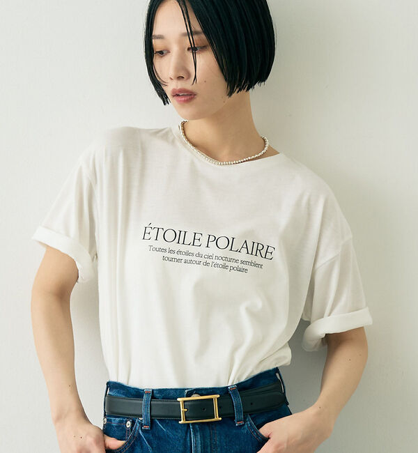 ファッションメンズなら|【ルージュ・ヴィフ　ラクレ/Rouge vif la cle】 ロゴTシャツ(ETOILE POLAIRE)