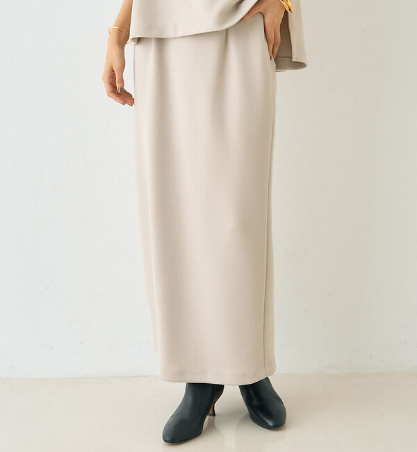 【ルージュ・ヴィフ　ラクレ/Rouge vif la cle】 【セットアップ対応】ダブルエアータイトスカート