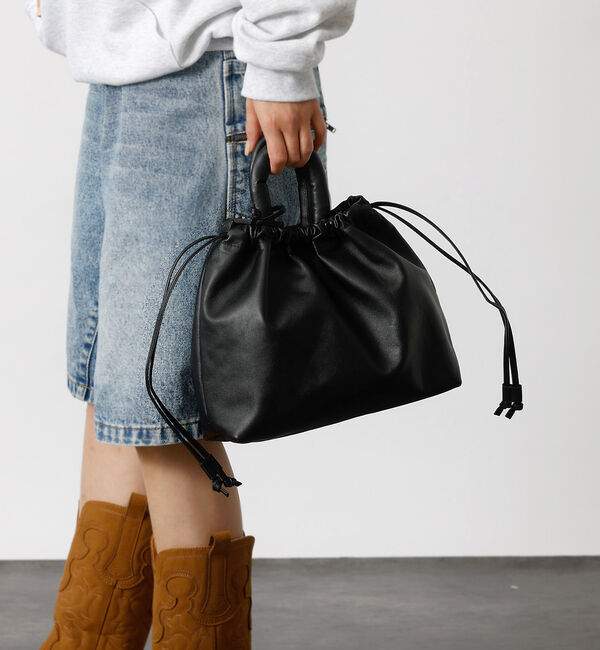 ファッションメンズなら|【ルージュ・ヴィフ ラクレ/Rouge vif la cle】 【ARUTEMIKA/アルテミカ】中綿ハンドル巾着/巾着/バッグ【WEB限定】【