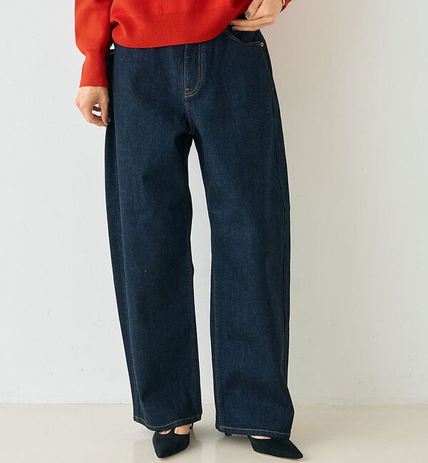 ファッションメンズなら|【ルージュ・ヴィフ ラクレ/Rouge vif la cle】 【RED CARD/レッドカード】Montana カーブバギーデニム【予約】