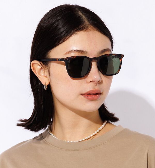 モテ系ファッションメンズ|【ルージュ・ヴィフ　ラクレ/Rouge vif la cle】 【IZIPIZI】偏光サングラス / ウェリントン / UVカット / #E【予