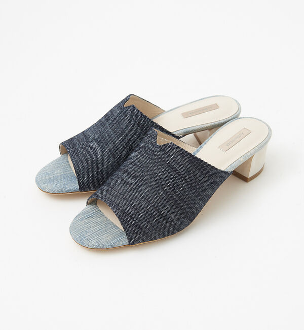 【オゥ　バニスター/Au BANNISTER】 マーブルヒールミュール