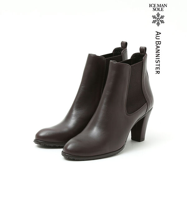 【オゥ　バニスター/Au BANNISTER】 【スノーソール】サイドゴアブーツ