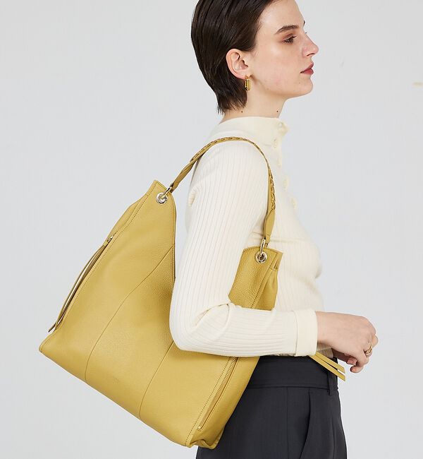 【ロウェル　シングス/LOWELL Things】 Valley/かがりレザーワンショルダー