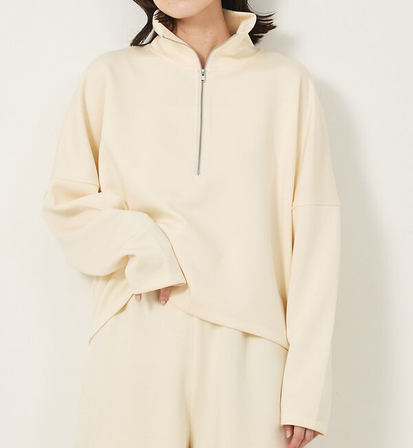 ファッションメンズお薦め|【アバハウス　マヴィ/abahouse mavie】 ライトダンボールハーフジッププルオーバー