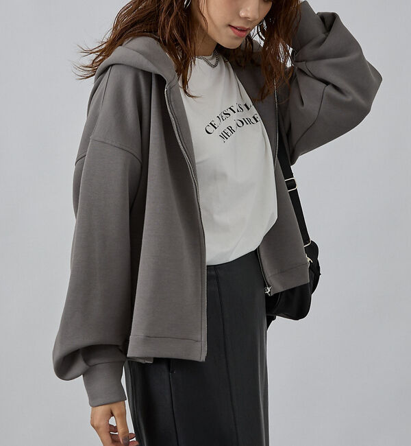 ファッションメンズお薦め|【アバハウス　マヴィ/abahouse mavie】 シルキーダンボールフーディー