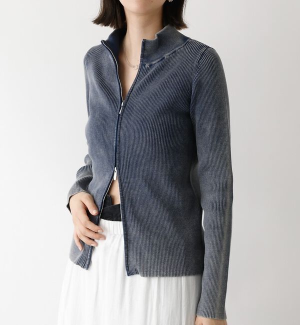 ファッションメンズのイチオシ|【アバハウス　マヴィ/abahouse mavie】 Wジップリブハイネックカーデ【予約】