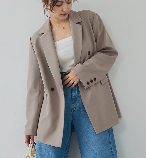 【アバハウス　マヴィ/abahouse mavie】 ダブルジャケット【予約】