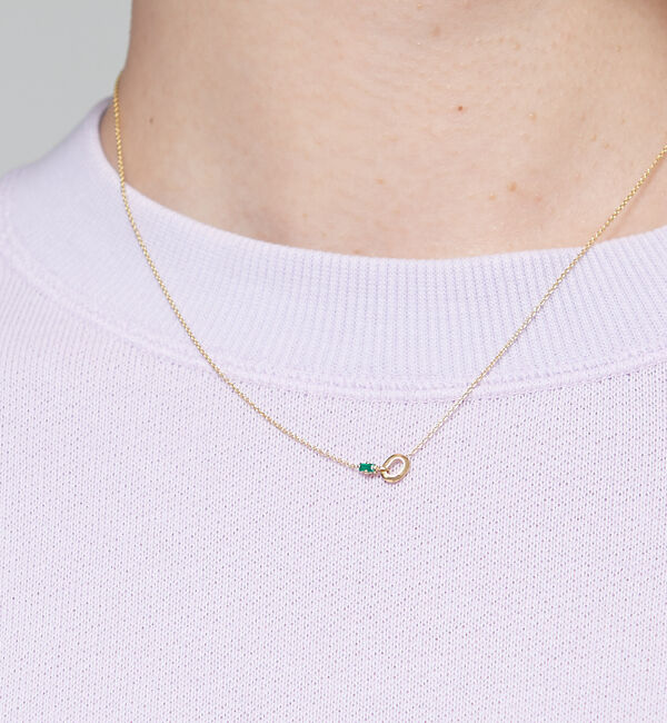 【ザ　ストア　バイ　シー/THE STORE by C’】 【LIZZIE MANDLER】LINK and BAGUETTE ネックレス