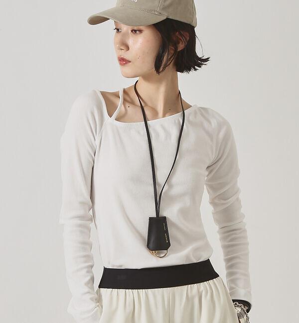 メンズファッションオススメ|【ザ ストア バイ シー/THE STORE by C’】 【COCUCA】リブアシメジャージー