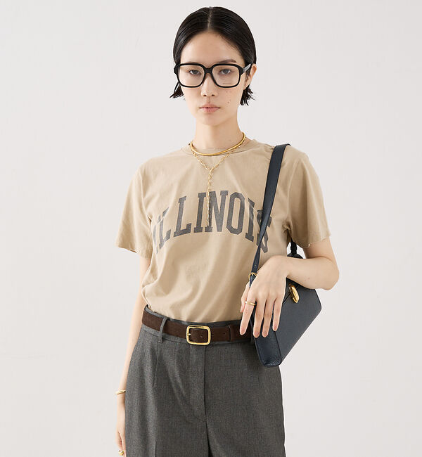 メンズファッションオススメ|【ザ ストア バイ シー/THE STORE by C’】 【REMI RELIEF】【別注】ILLINOISロゴTシャツ