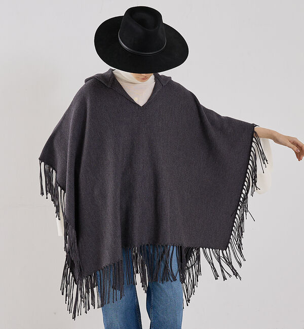 【ザ　ストア　バイ　シー/THE STORE by C’】 【TWP】Take Me Home／フード付きポンチョ