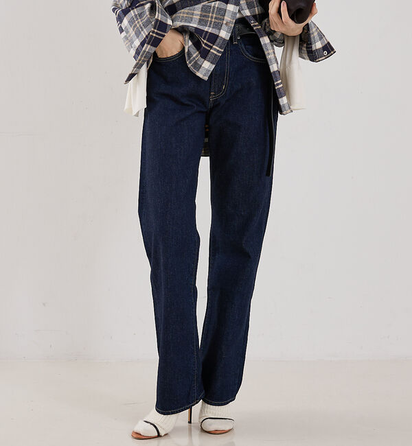 ファッションメンズなら|【ザ ストア バイ シー/THE STORE by C’】 【TWP】Kent St. JEAN/ストレートデニムパンツ