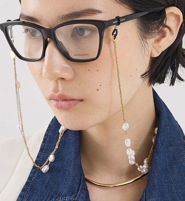 ファッションメンズなら|【ザ　ストア　バイ　シー/THE STORE by C’】 【SUNNY CORDS】Pearly rain／グラスチェーン