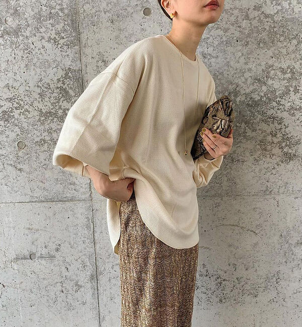 メンズファッションなら|【ノミネ/NOMINE】 【展開店舗限定】ハニカムワッフルプルオーバー