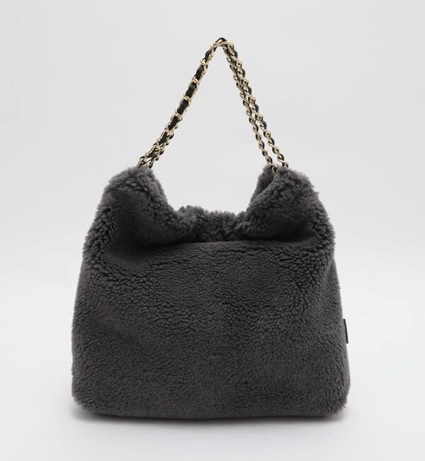 【ティアラ/TIARA】 【VIOLAd'ORO/ヴィオラドーロ】ボアチェーンバッグ（V-8680）