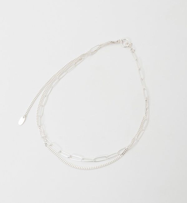 【ティアラ/TIARA】 【quip queint/クィップクエイント】two chain necklace