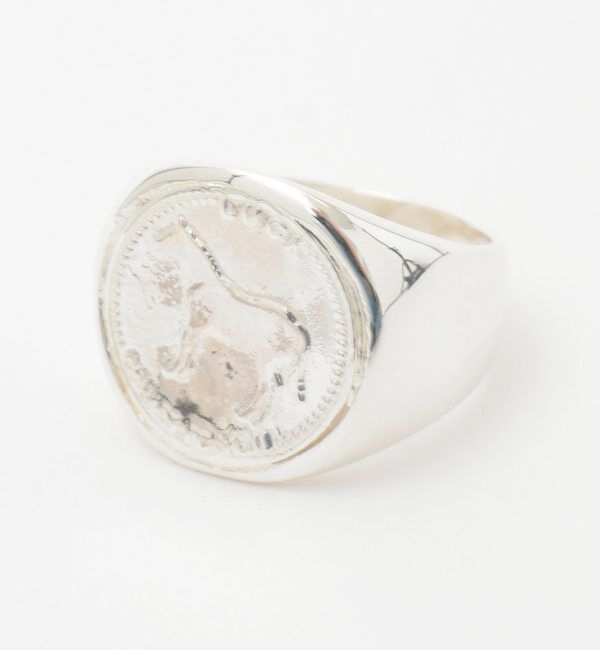 モテ系ファッションメンズ|【ティアラ/TIARA】 【SYMPATHY OF SOUL/シンパシーオブソウル】Mini Classic Coin Ring