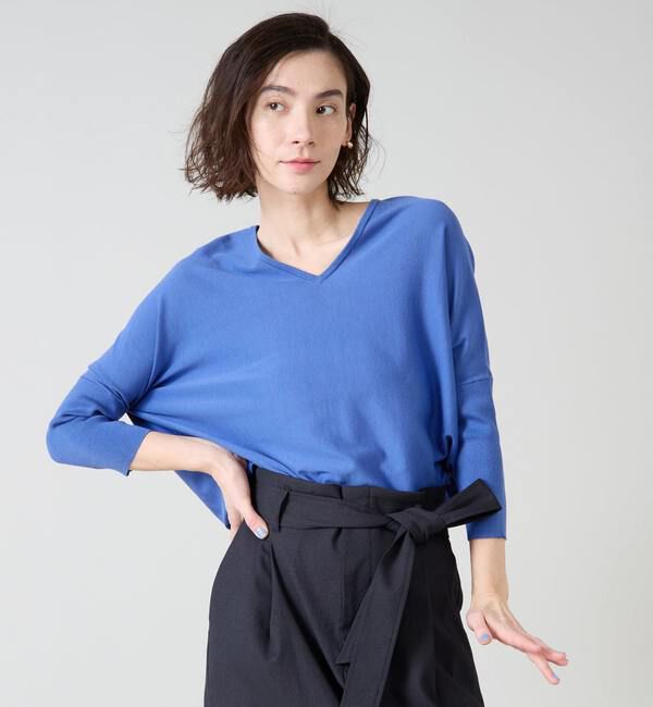 エアーシェニール Vネックプルオーバー（DES PRES）｜ルミネの