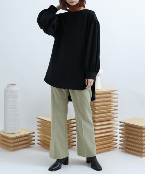 人気メンズファッション|【センスオブプレイス バイ アーバンリサーチ/SENSE OF PLACE by URBAN RESEARCH】 SENSE OF PLACE Newzealandwool セミフレアパンツ