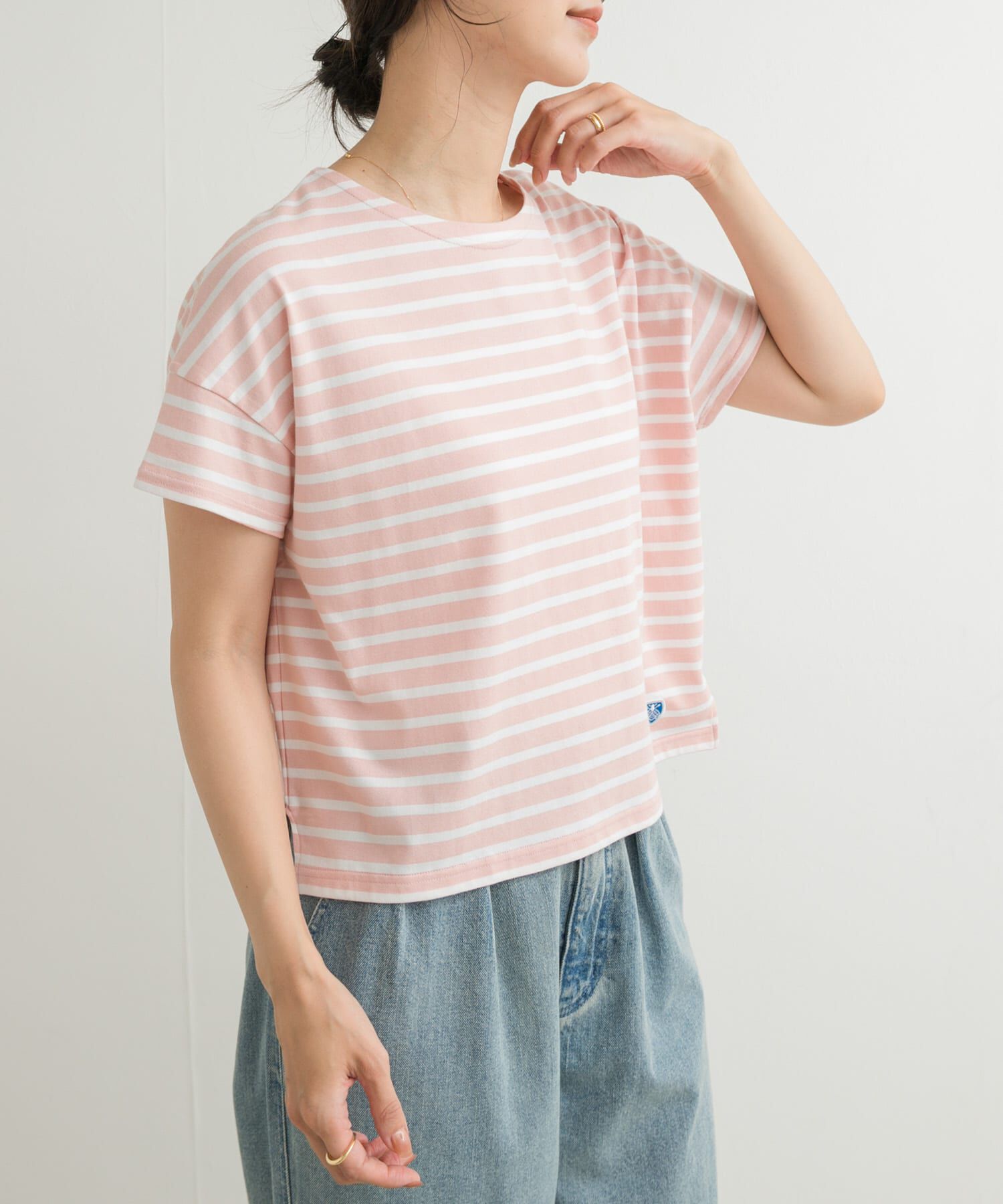 ファッションメンズなら|【アーバンリサーチ/URBAN RESEARCH】 ORCIVAL BOAT NECK SHORT-SLEEVE PULLOVER