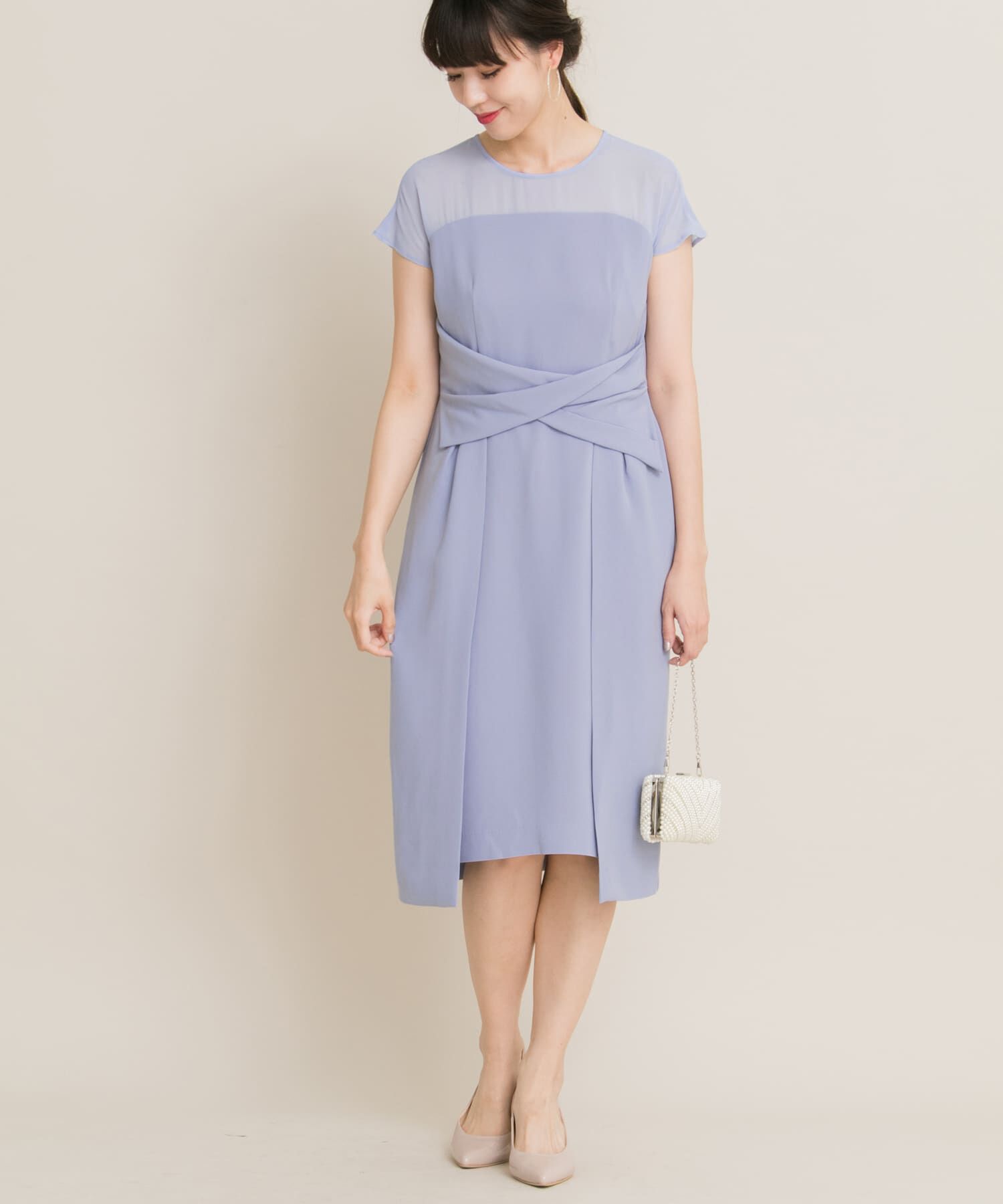 【アーバンリサーチ/URBAN RESEARCH】 kaene×ROSSO ウエストマークワンピース∴