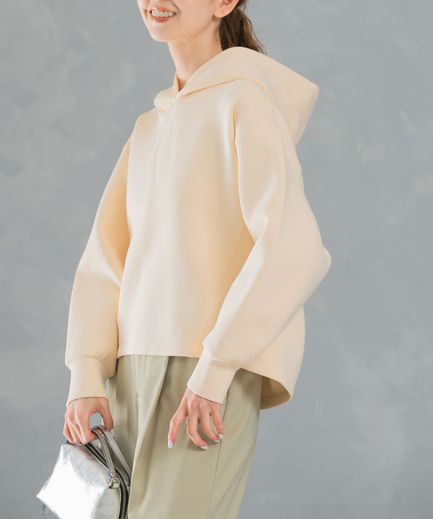 【アーバンリサーチ/URBAN RESEARCH】 ダンボールフードパーカー