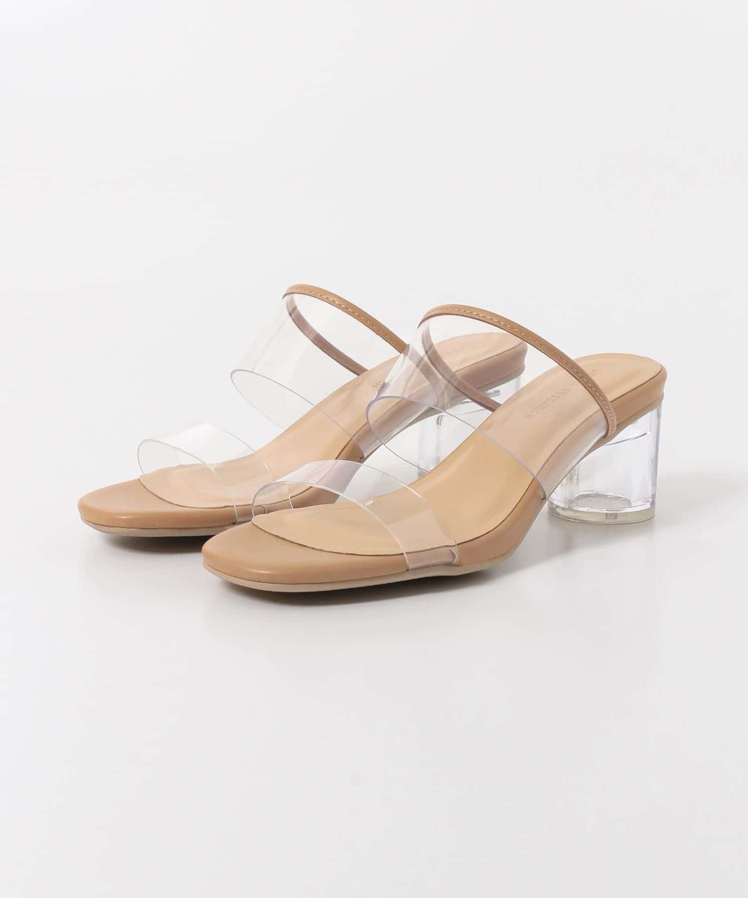 【アーバンリサーチ/URBAN RESEARCH】 クリアヒールサンダル
