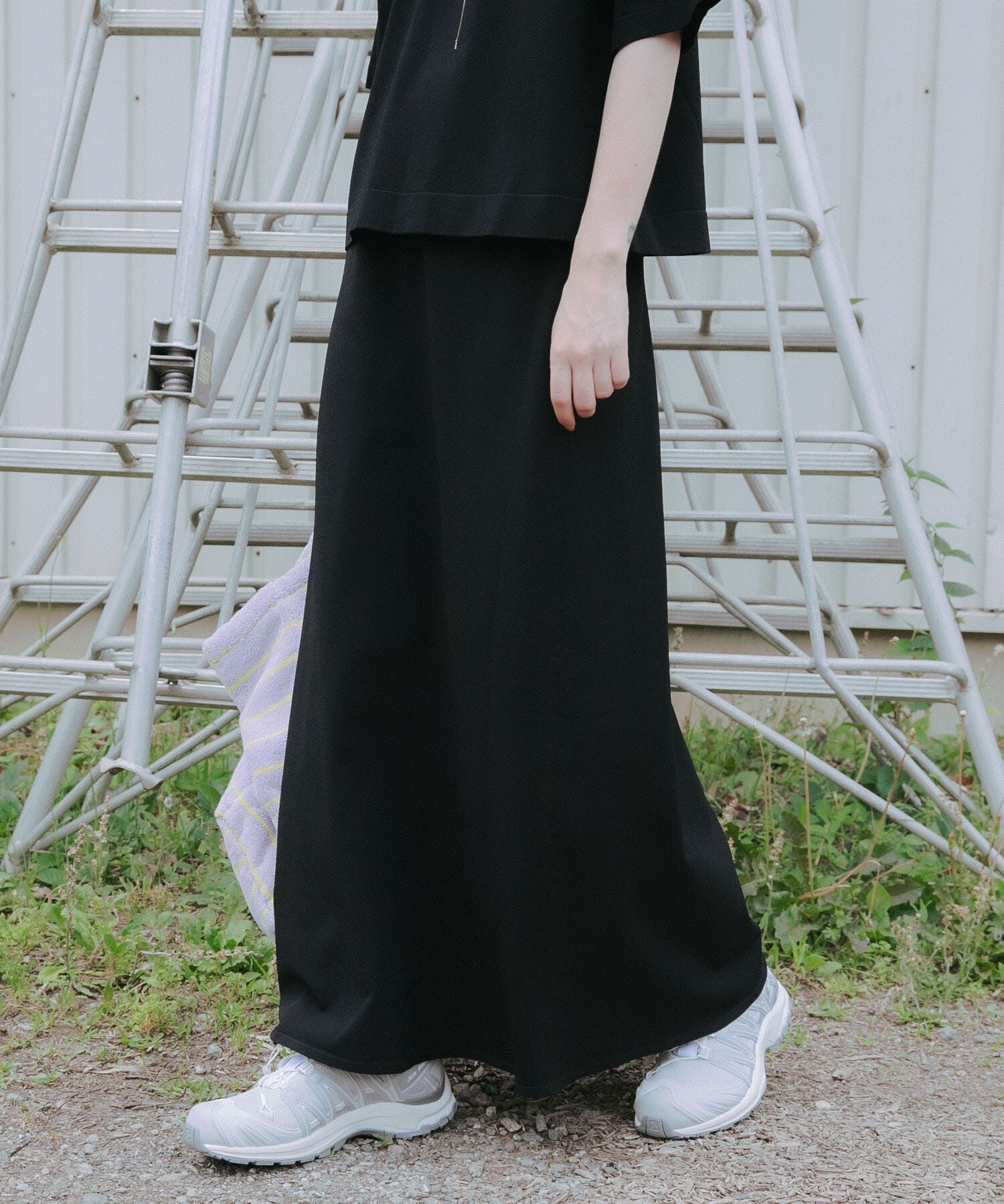 【アーバンリサーチ/URBAN RESEARCH】 ドライタッチハイゲージニットスカート