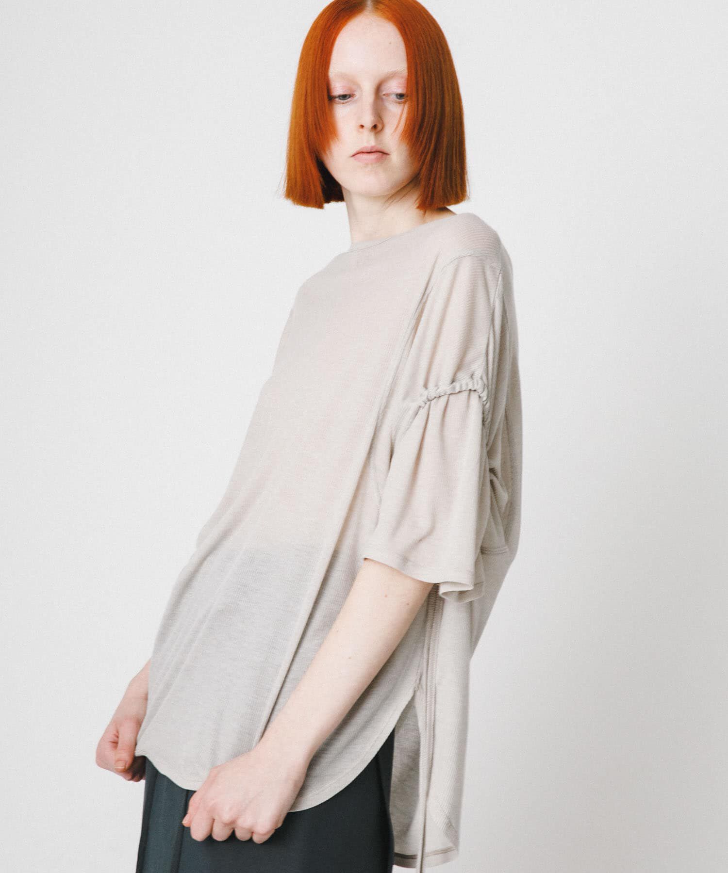 人気ファッションメンズ|【アーバンリサーチ/URBAN RESEARCH】 string sheer dolman tee
