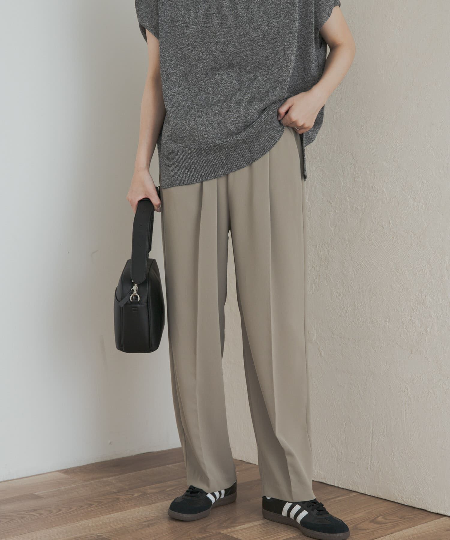 【アーバンリサーチ/URBAN RESEARCH】 『UR TECH』ドライツイルイージーパンツ