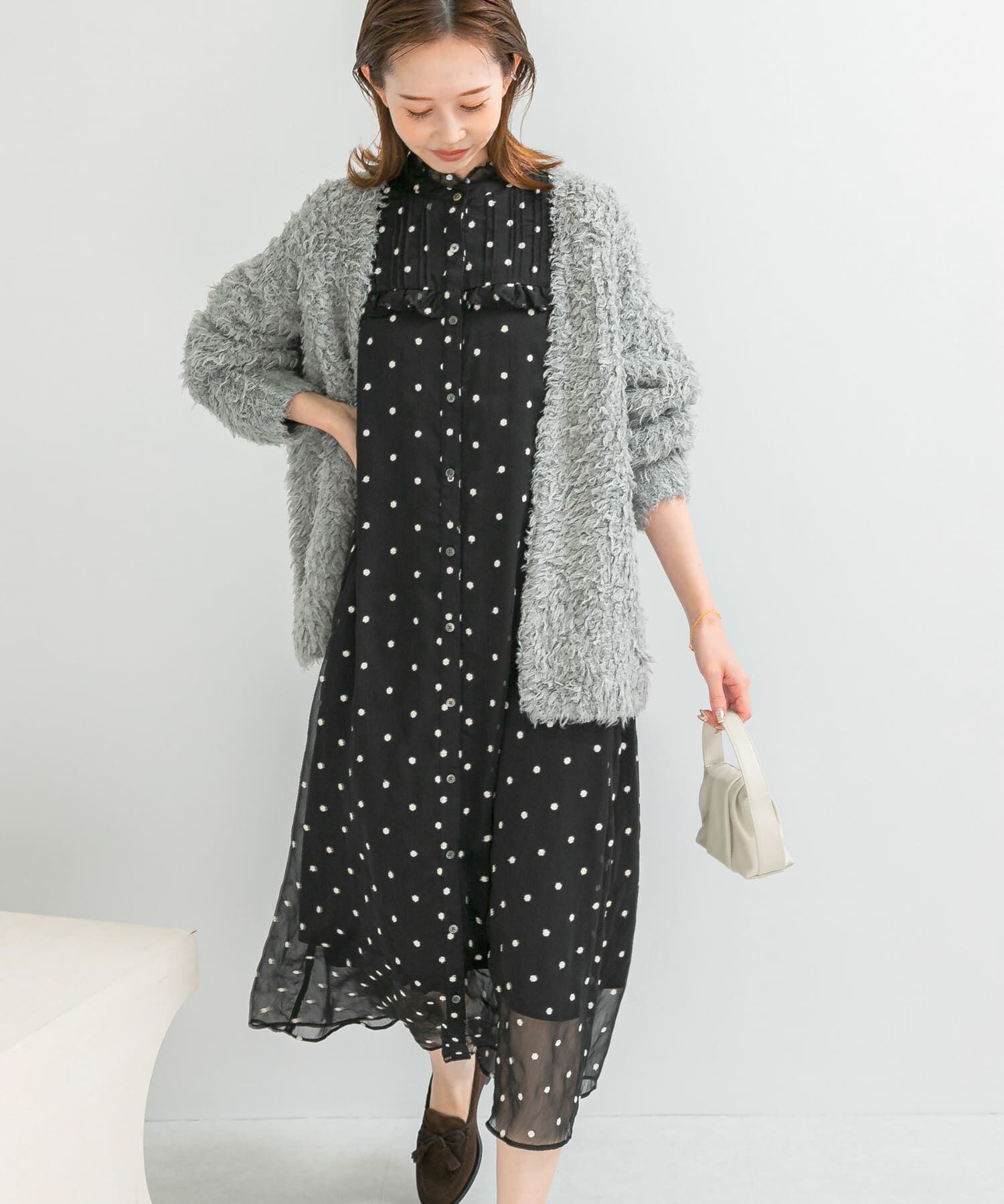 FRAY I.D♡モールエンブロイダリーレースドレス モールエンブロイダリーレースドレス(ドレス)｜ワンピース｜FRAY