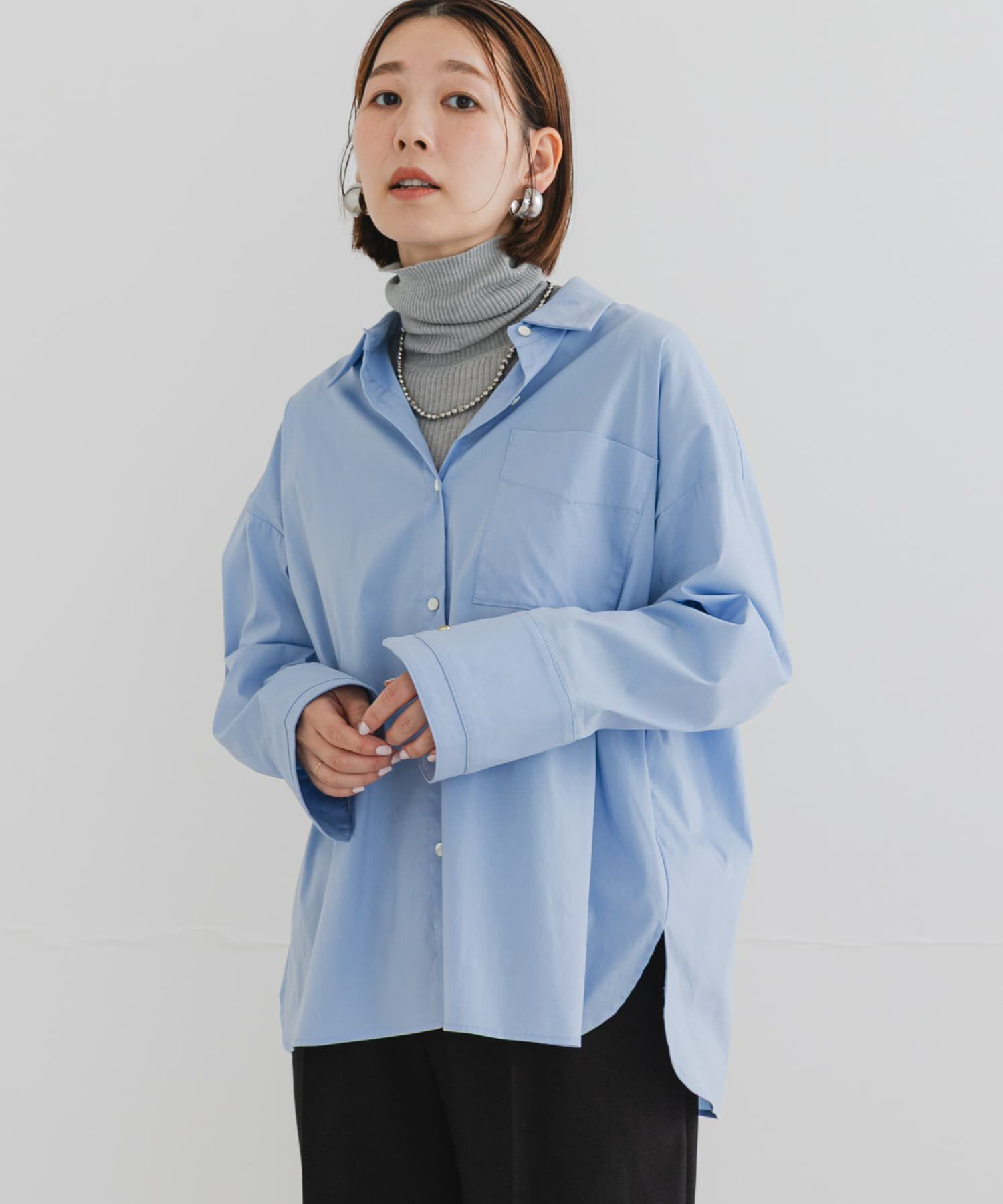 ポンチ5分袖フレアー袖プルオーバー（I.T.'S international）｜ルミネ