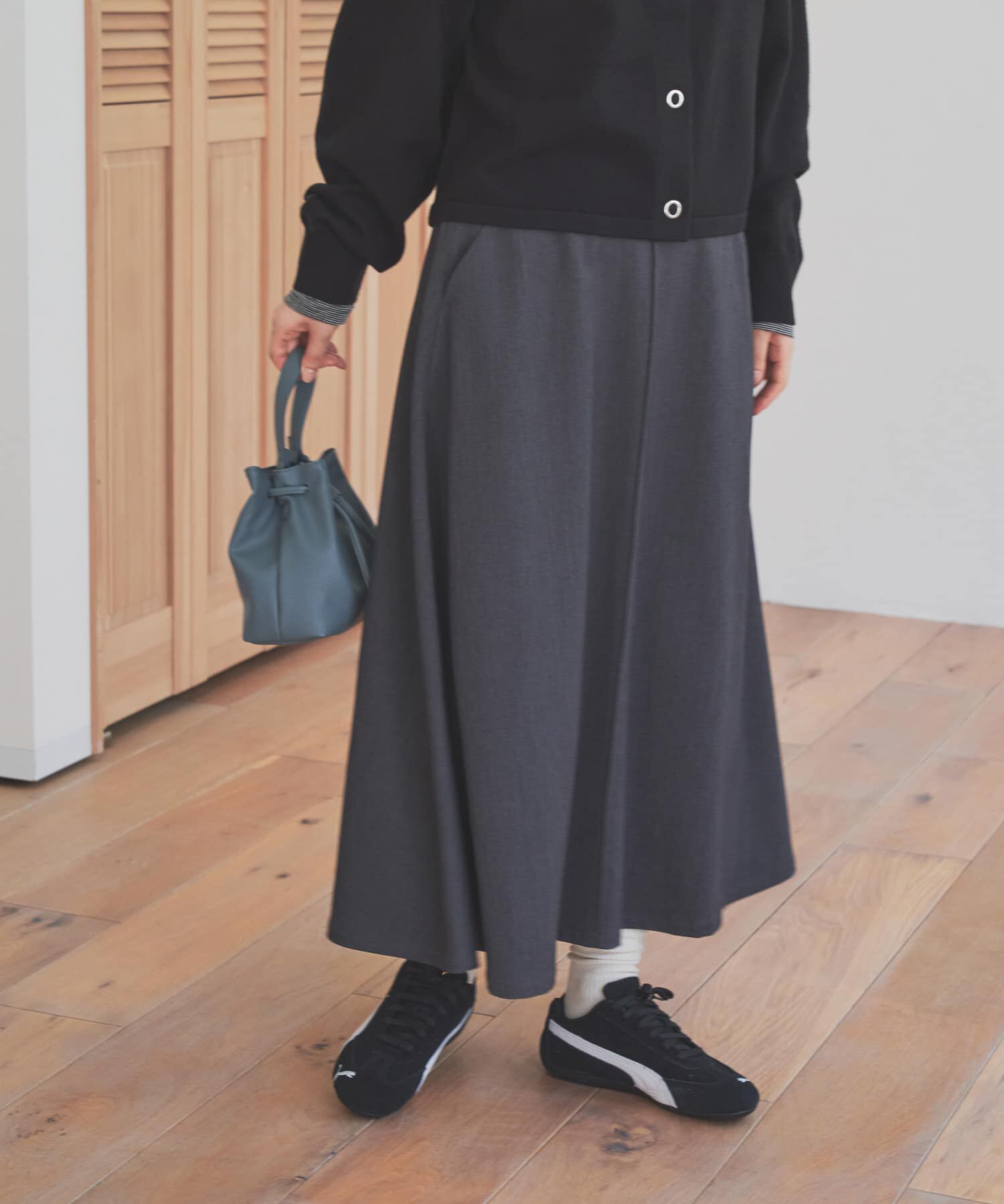 【アーバンリサーチ/URBAN RESEARCH】 『仁村紗和さん着用』『UR TECH』完声フレアスカート