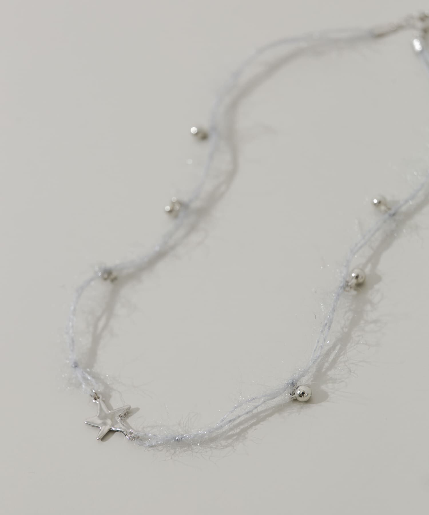 【アーバンリサーチ/URBAN RESEARCH】 ウールヤーンチャームコードチョーカーネックレス