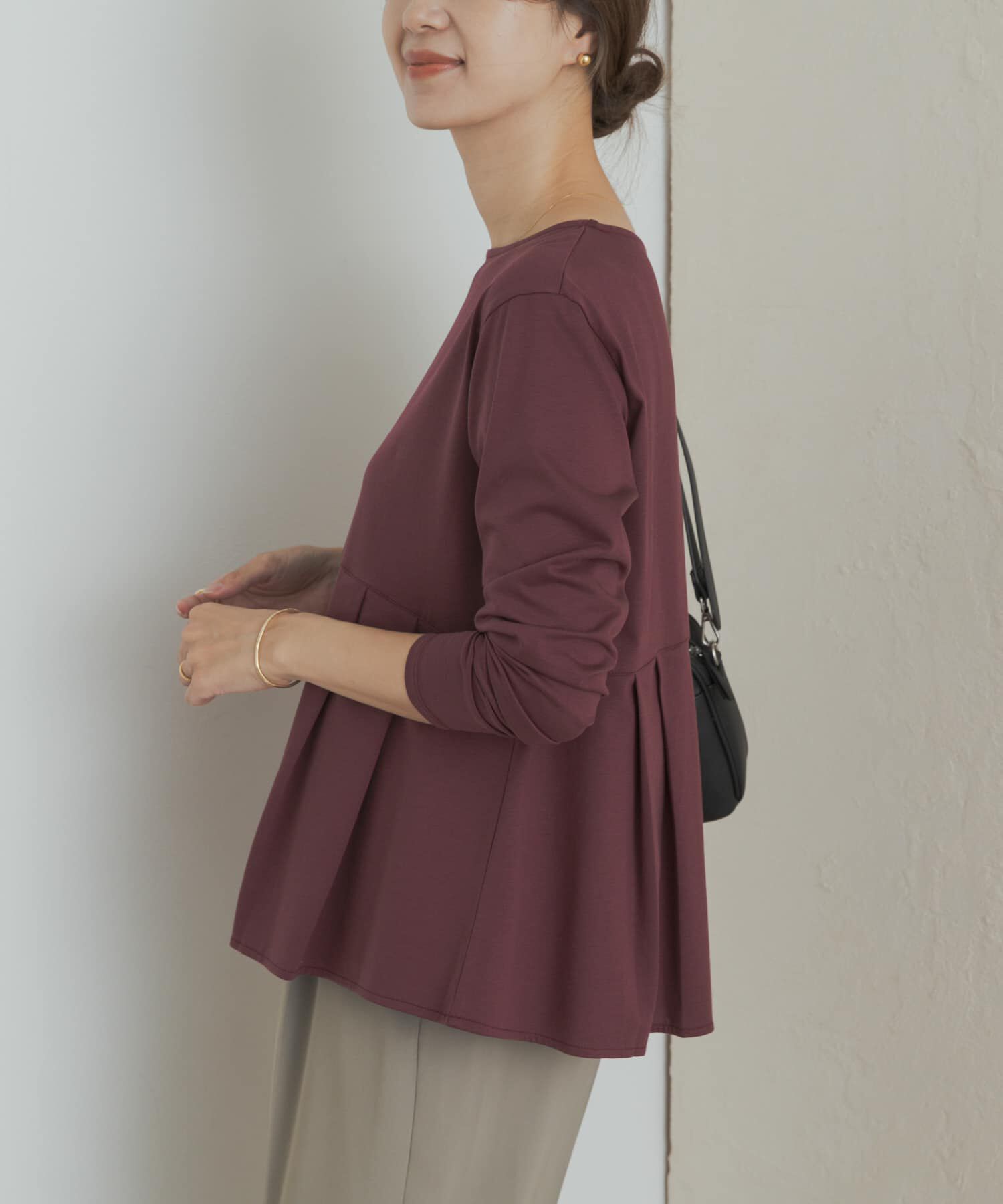 人気メンズファッション|【アーバンリサーチ/URBAN RESEARCH】 シルキーコットンペプラムプルオーバー