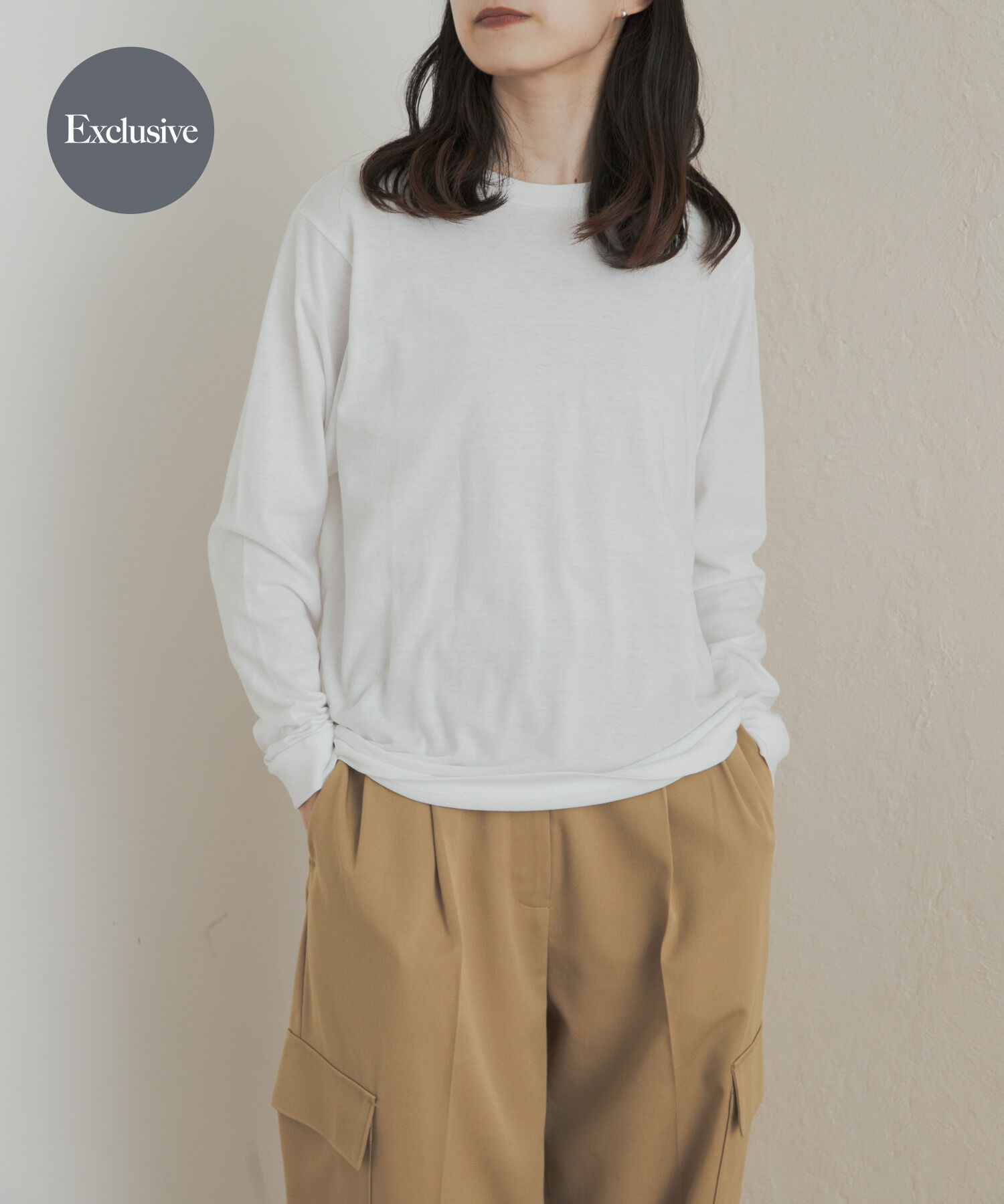 モテ系ファッションメンズ|【アーバンリサーチ/URBAN RESEARCH】 『別注』HANES×DOORS 2P DOORS Fit Long-Sleeve T-shirts2
