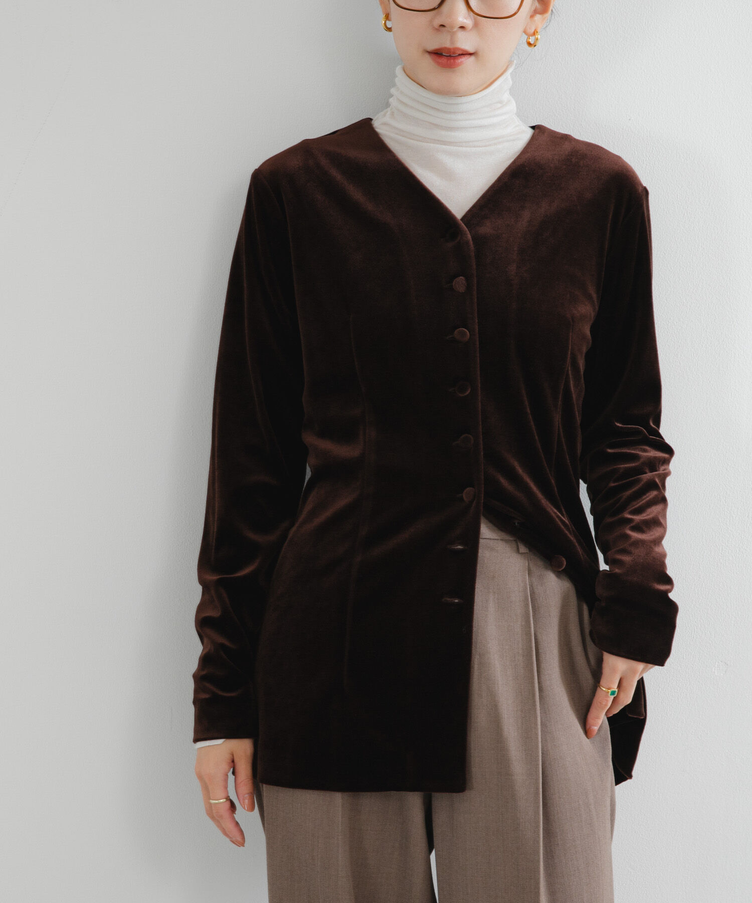 ファッションメンズのイチオシ|【アーバンリサーチ/URBAN RESEARCH】 ベロアカーディガン