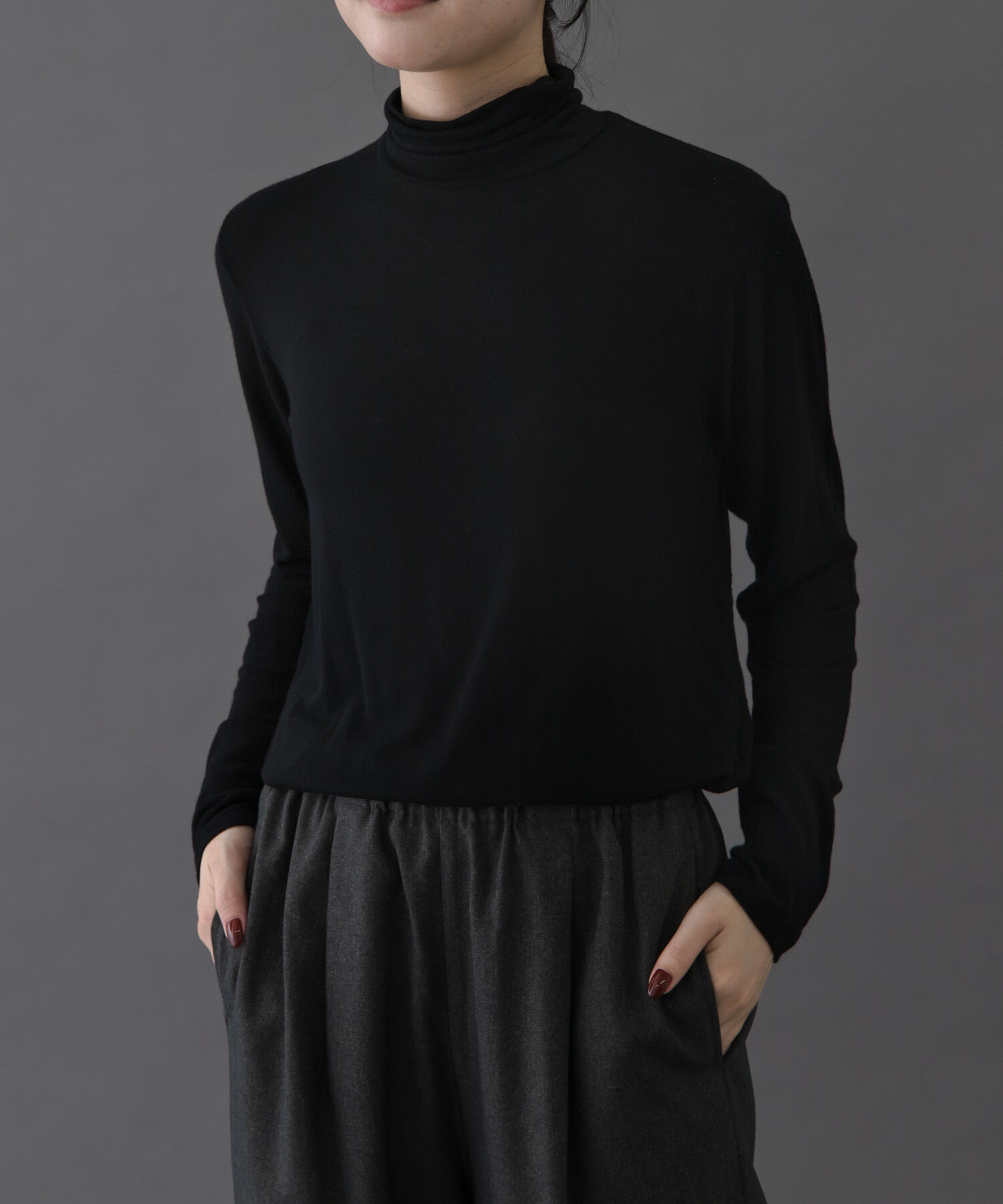 メンズファッションオススメ|【アーバンリサーチ/URBAN RESEARCH】 FORK&SPOON ベア天竺タートルネックカットソー