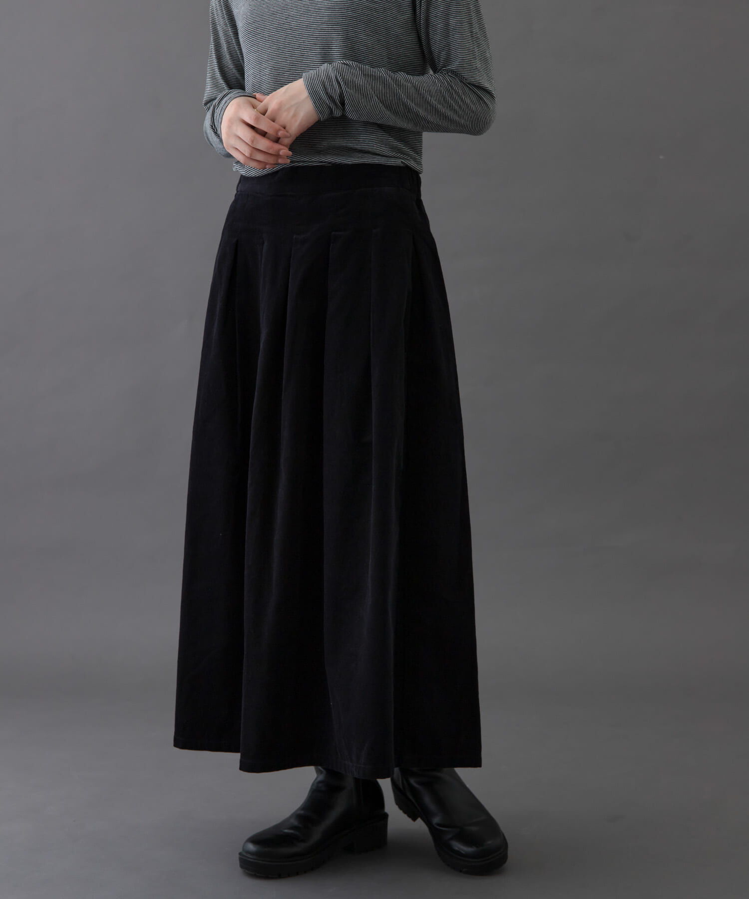 【アーバンリサーチ/URBAN RESEARCH】 FORK&amp;SPOON コーデュロイスカート